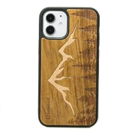 Etui i futerały do telefonów - Bewood Drewniane etui iPhone 12 Mini GÓRY IMBUIA - miniaturka - grafika 1