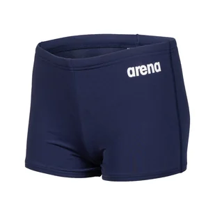 Dziecięce Bokserki kąpielowe ARENA BOY'S TEAM SWIM SHORT SOLID 004777/750 – Granatowy - Kąpielówki męskie - miniaturka - grafika 1