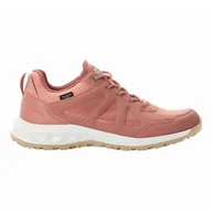 Buty trekkingowe damskie - Buty damskie turystyczne Jack Wolfskin WOODLAND 2 TEXAPORE LOW W astro dust - 39 - miniaturka - grafika 1