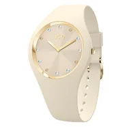 Moda i Uroda OUTLET - ICE-WATCH Damski analogowy zegarek kwarcowy z silikonowym paskiem 022358, beż - miniaturka - grafika 1