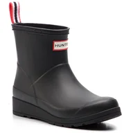 Kalosze damskie - Kalosze Hunter Original Play Boot Short WFS2020RMA Czarny - miniaturka - grafika 1