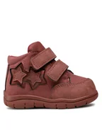 Buty dla dziewczynek - Nelli Blu Trzewiki CM211112-81 Bordowy - miniaturka - grafika 1