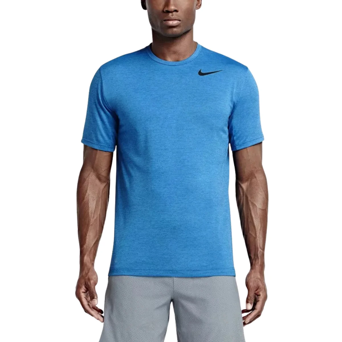 Męska Koszulka Treningowa Niebieska Nike Dri-Fit S