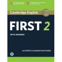 Cambridge University Press  Cambridge English First 2. Student's Book with Answers + Audio - Książki do nauki języka angielskiego - miniaturka - grafika 1