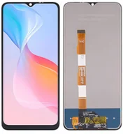 Części serwisowe do telefonów - Oryginalny wyświetlacz LCD + ekran dotykowy VIVO Y21s (Regenerowany) Czarny - miniaturka - grafika 1