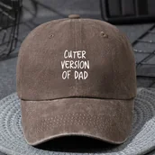 Czapki dla dzieci - TEMU Czyszczona czapka baseballowa w stylu retro, odpowiednia zarówno dla chłopców, jak i dziewcząt, zaprojektowana z myślą o ochronie przed słońcem - miniaturka - grafika 1