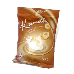 JEDNOŚĆ CUKIERKI KARMELKI MLECZN.100G - Cukierki - miniaturka - grafika 1