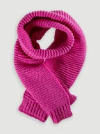 Apaszki i szaliki damskie - Komfortowy różowy szalik - miniaturka - grafika 1