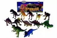 Figurki dla dzieci - Hipo, Zestaw figurek dinozaurów, 12 szt. - miniaturka - grafika 1