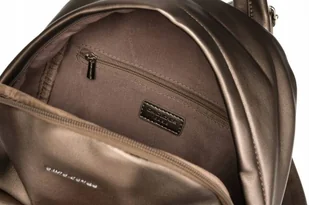 Stylowy Plecak Damski Ze Skóry Ekologicznej Lumarko! - Plecaki - miniaturka - grafika 6