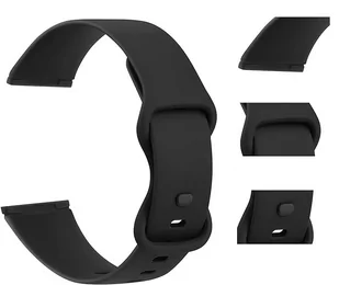 Opaska / Pasek Braders do Fitbit Versa 4 / Fitbit Versa 3 czarny - Akcesoria do smartwatchy - miniaturka - grafika 3