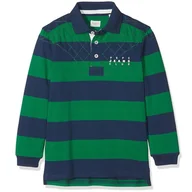 Koszulki i topy damskie - Koszulka chłopięca Pepe Jeans Patrick polo zielona w paski-140 - miniaturka - grafika 1