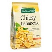 Szybkie dania obiadowe - Chipsy bananowe Bakalland 250g 24742 - miniaturka - grafika 1