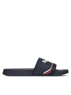 Klapki i japonki męskie - Pepe Jeans Klapki Slider Origin M PMS70160 Granatowy - miniaturka - grafika 1