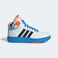 Buty dla dziewczynek - Buty dziecięce adidas Hoops Mid Mickey GY6634 28 - miniaturka - grafika 1
