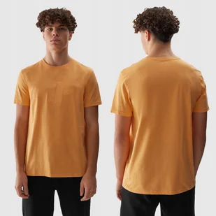 T-SHIRT 4F KOSZULKA MĘSKA BAWEŁNIANA SPORTOWA SS24 - Koszulki męskie - miniaturka - grafika 1