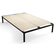 Stelaże pod materac - Łóżko do sypialni 120x200 cm samonośny stelaż metalowy LACHTI - miniaturka - grafika 1