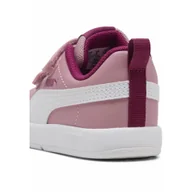 Buty trekkingowe dziecięce - Sneakersy dla małych dzieci Courtflex V3 PUMA Poised Pink White Berry - miniaturka - grafika 1
