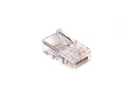 Gniazdka elektryczne - Maclean MCTV-662 Wtyk RJ45 8P8C 5e drut 100 sztuk AP_41923 - miniaturka - grafika 1