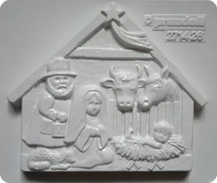 Knorr Prandell KnorrPrandell 2714026 szopka bożonarodzeniowa, 20 x 17 cm 2714026 - Pozostałe akcesoria świąteczne - miniaturka - grafika 1