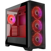 Obudowy komputerowe - Obudowa Modecom Volcano Expanse T Apex ARGB czarna (AT-EXPANSE-TG-10-000000-0002) - miniaturka - grafika 1
