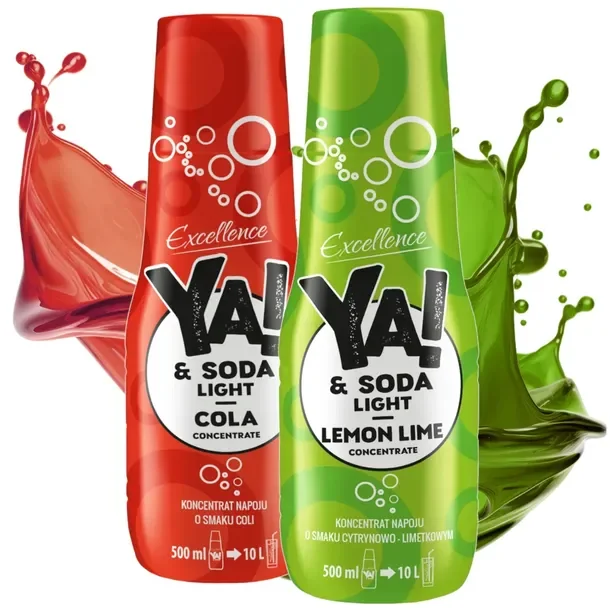 2 X 2x Syrop Ya Soda Sok Do Saturatora Wody Bez Cukru Napój 10l Napoju Z 50