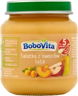 Bobovita Sałatka z owoców lata (125g) 568815 - Desery dla dzieci - miniaturka - grafika 1