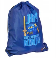 Worki na buty - LEGO Ninjago Drawstring Bag 20286-2512 Niebieskie One size - miniaturka - grafika 1