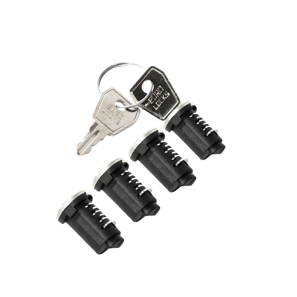 Zestaw zamków Atera Strada / Genio 4 identical locks + 2 keys
