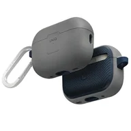 Akcesoria do słuchawek - UNIQ Clyde Lock Case AirPods Pro 2(2022/2023) szaro-niebieski/chalk grey-marine blue - miniaturka - grafika 1