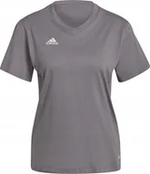Koszulki i topy damskie - Adidas Koszulka damska adidas Entrada 22 Jersey szara HC0439 S - miniaturka - grafika 1