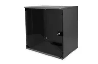 Tuning komputera - akcesoria - Digitus Szafa sieciowa wisząca 19" 12U rack 540x400, drzwi szyba, szary, niedzielona, niezłożona, 60kg - miniaturka - grafika 1