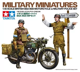 Tamiya BSA M20 35316 - Modele do sklejania - miniaturka - grafika 2