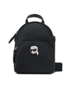 Plecaki - KARL LAGERFELD Plecak A1W32041 Czarny - miniaturka - grafika 1