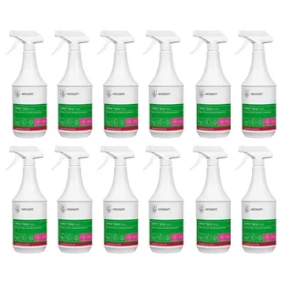 Zestaw produktów Medisept - płyn do mycia i dezynfekcji powierzchni Velox Spray Tea Tonic 1l - 12 szt. - Dezynfekcja - miniaturka - grafika 1