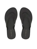 Klapki i japonki damskie - Tommy Hilfiger Japonki Scandi FW0FW09206 Czarny - miniaturka - grafika 1