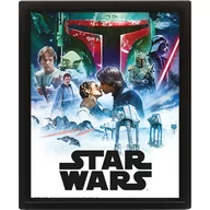 Plakaty - obraz w ramie 3D STAR WARS - EPISODE IV & V - miniaturka - grafika 1