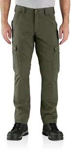 Spodnie Carhartt Rugged Flex Ripstop Cargo Basil - Spodnie sportowe męskie - miniaturka - grafika 1