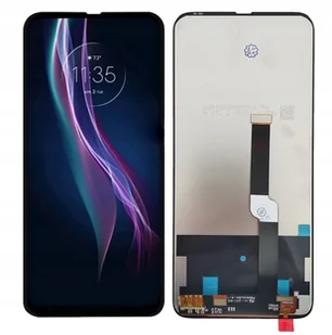 WYŚWIETLACZ EKRAN LCD DO MOTOROLA ONE FUSION PLUS CZARNA - Części serwisowe do telefonów - miniaturka - grafika 1