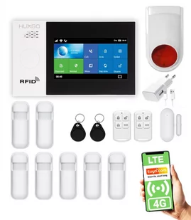 Bezprzewodowy Alarm 4G Lte Gsm + Wifi - Hxa007 R7 + Syrena Bezprzewodowa 120 Db - Alarmy Bezprzewodowy Alarm 4G Lte Gsm + Wifi - Hxa007 R7 + Syrena Bezprzewodowa 120 Db - Alarmy - miniaturka - grafika 1