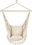 Fotele ogrodowe wiszące - Corciano FOTEL WISZĄCY KRZESŁO BRAZYLIJSKIE HUŚTAWKA HAMAK - miniaturka - grafika 1