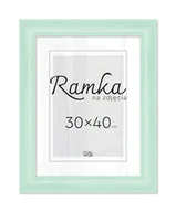 Ramki na zdjęcia - Miętowa ramka na zdjęcia 30x40 cm - miniaturka - grafika 1