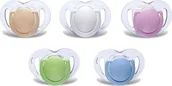 Smoczki uspokajające - Mamajoo Smoczek ortodontycznyprzezroczysto-beżowy 0+miesiąc 9683 - miniaturka - grafika 1