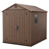 Altany ogrodowe - Keter DARWIN 6 × 8 domek ogrodowy brązowy - miniaturka - grafika 1