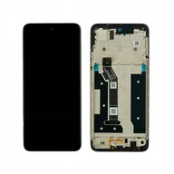 Części serwisowe do telefonów - Nowy Oryginalny Ekran Lcd Motorola Moto G35 5G Xt2433 Z Ramką Czarny - miniaturka - grafika 1