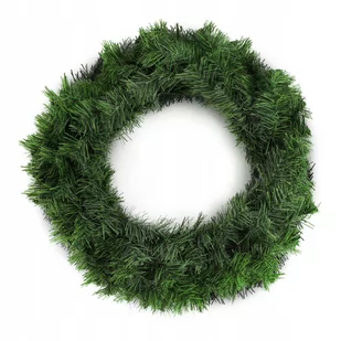 Wianek świąteczny 45 cm, zielony - Ozdoby bożonarodzeniowe Wianek świąteczny 45 cm, zielony - Ozdoby bożonarodzeniowe - miniaturka - grafika 1