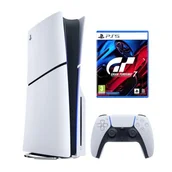 Konsole Playstation - SONY PlayStation 5 Slim E-chassis + Gran Turismo 7 - miniaturka - grafika 1