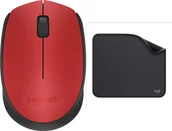 Myszki - Logitech M171 czerwony 910-004641 + Studio Series - GRAPHITE 956-000049 - miniaturka - grafika 1