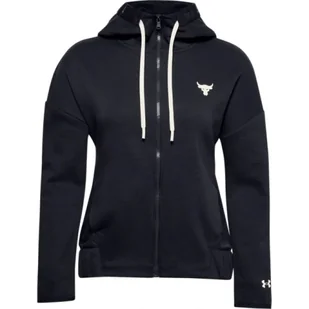 Damska bluza treningowa UNDER ARMOUR Project Rock CC Fleece FZ - Kurtki i kamizelki sportowe damskie - miniaturka - grafika 1