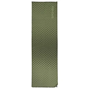 Spokey mata samopompująca AIR PAD khaki 180 - Karimaty - miniaturka - grafika 1